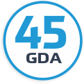 GDA 45-year experience